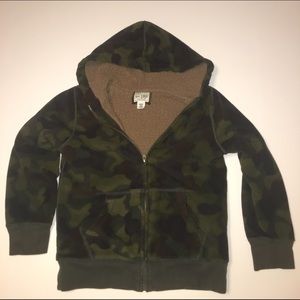 The Children’s Place Camo Zip Jacket Size 7/8